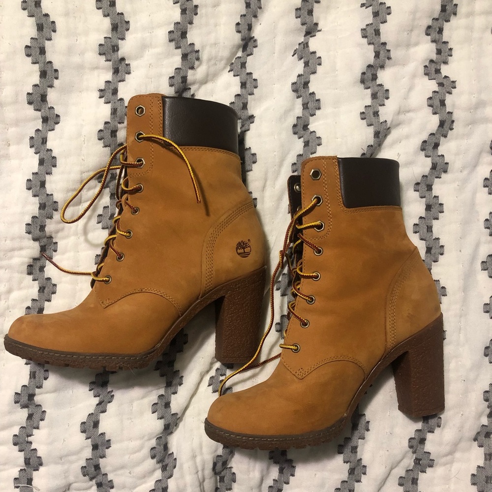 Timberland heeled boots